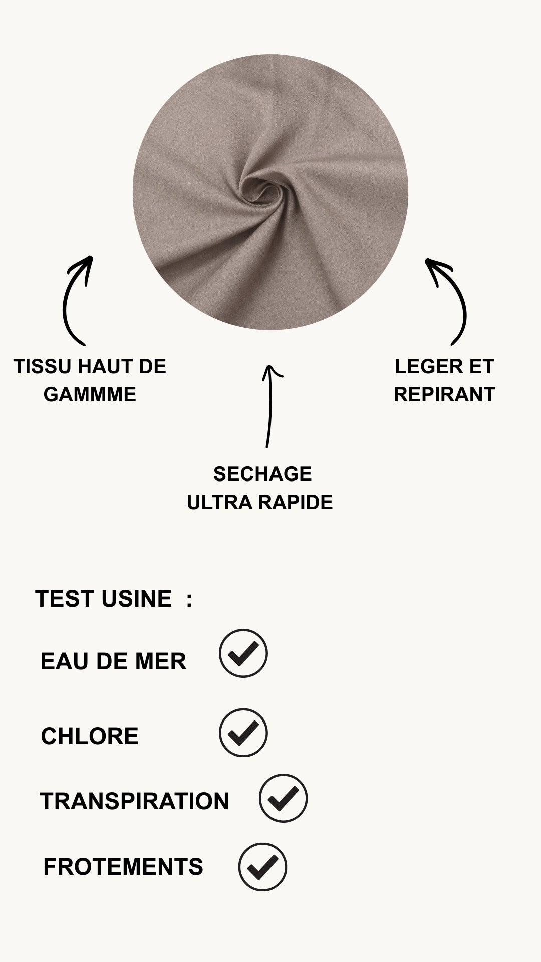 Burkini Classic Taupe