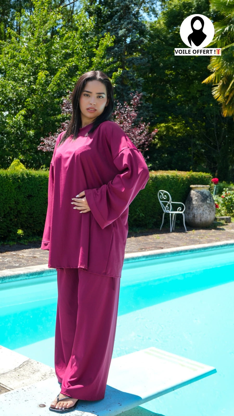 Burkini Classic Bordeau