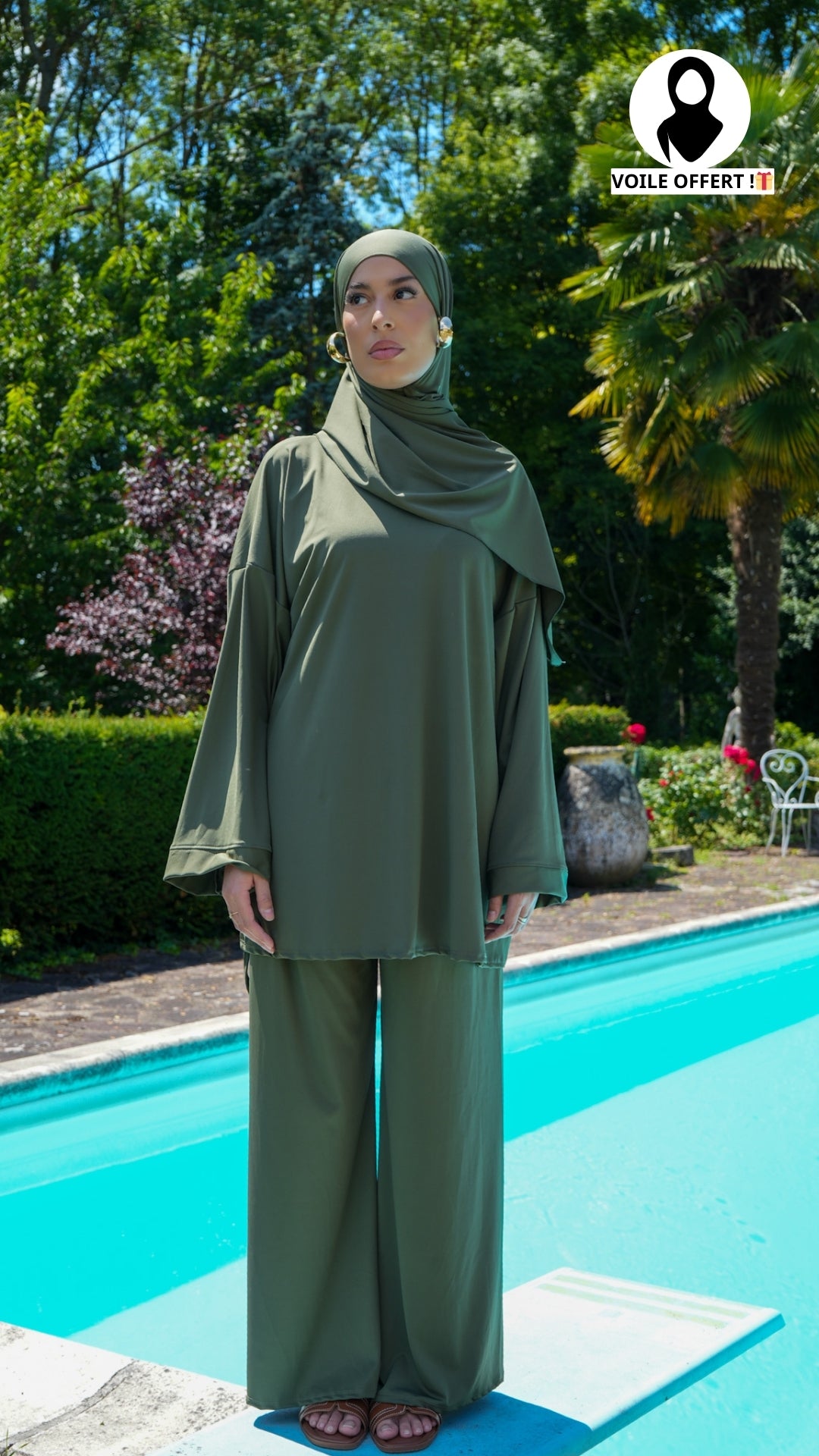 Burkini Classic Kaki