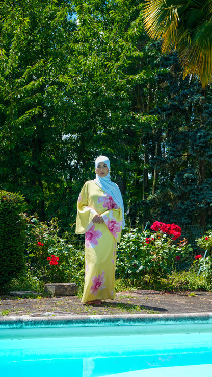 Robe Flora Jaune