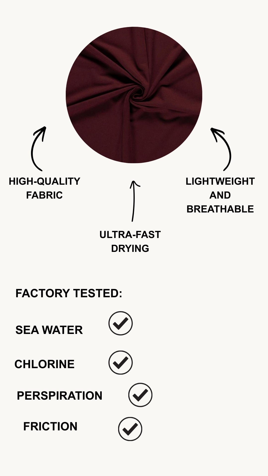 Classic Bordeaux Burkini