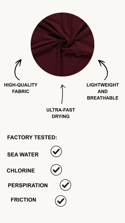 Classic Bordeaux Burkini