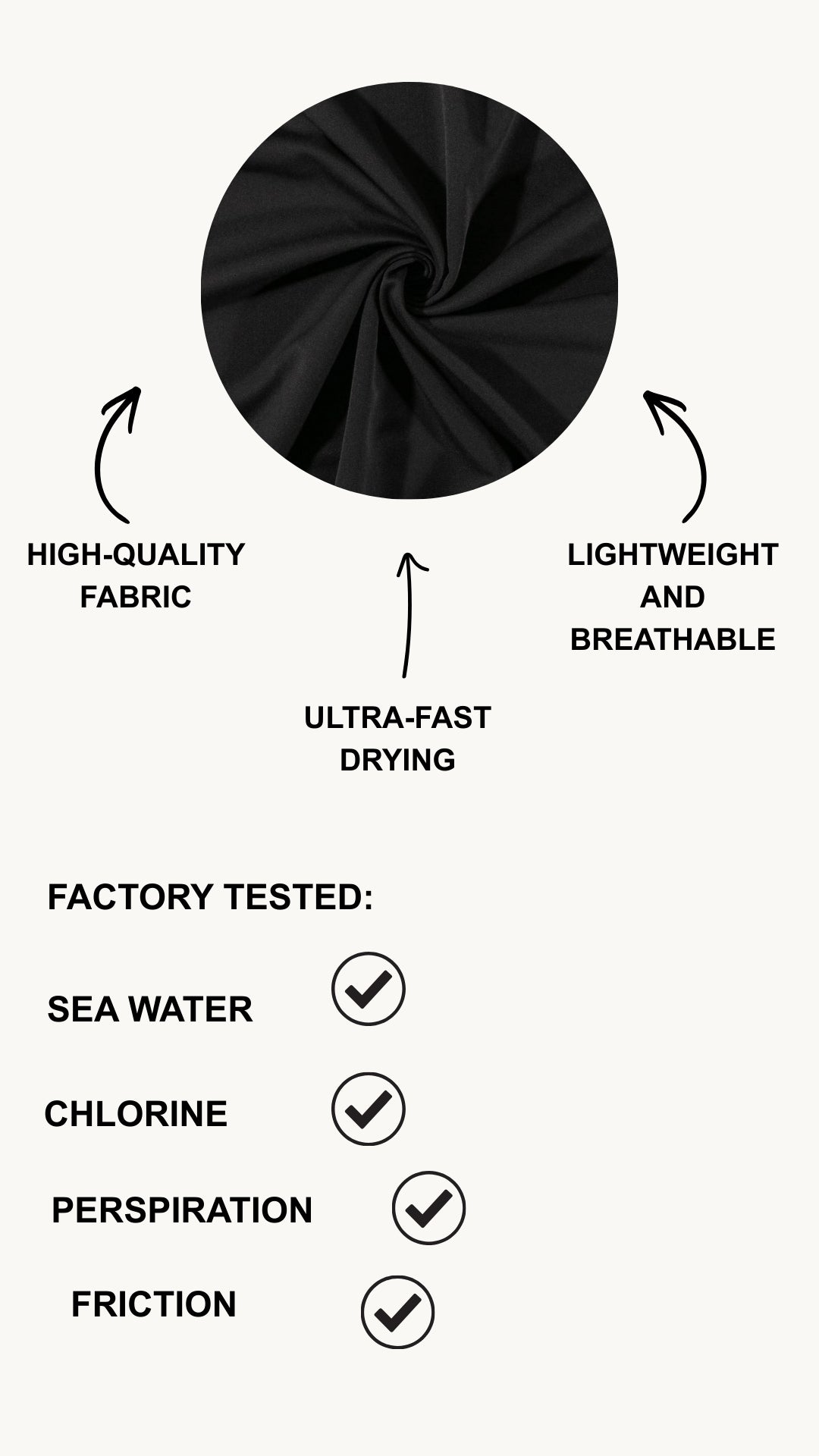 Black Bow Burkini